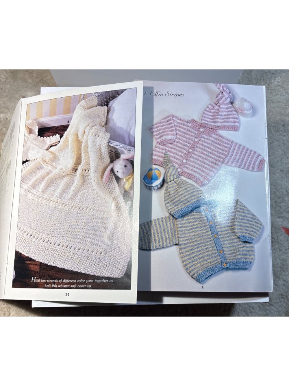 Red Heart Soft & Sweet Knit And Crochet Patterns For Baby - Picture 6 of 7